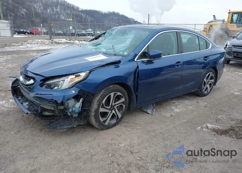 2020 Subaru Legacy Limited из США, поврежденный, VIN 4S3BWAN67L3017181